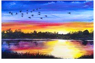 Paint Nite: End of Summer